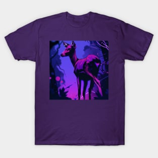 Vaporwave Deer T-Shirt